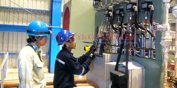 execution of service instrument calibration by specialists inako persada