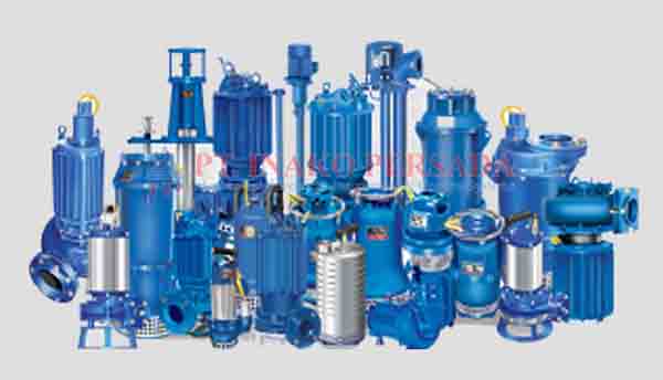 the pumps product category in the distribution of inako pratama