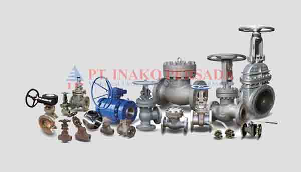 valve product category in the distribution of inako pratama